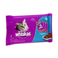 Whiskas Ocean White Fish & Tuna in Sauce Cats & Kittens Food - 4 PK
