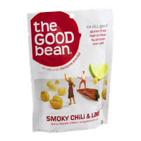The Good Bean All Natural Chickpea Snacks! Smoky Chili & Lime