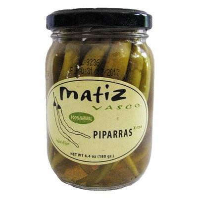 Matiz Piparras Spanish Basque Peppers 6.4 oz jar
