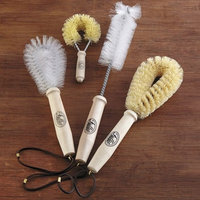 Fuller Brush Kitchen Cleaning Brush Set with Wood Handles, 4-piece - set of 4