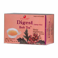 Health King Medicinal Teas Digest Herb Tea Caffeine Free 20 Tea Bags