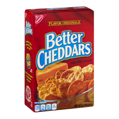 Better Cheddars Baked Snack Crackers