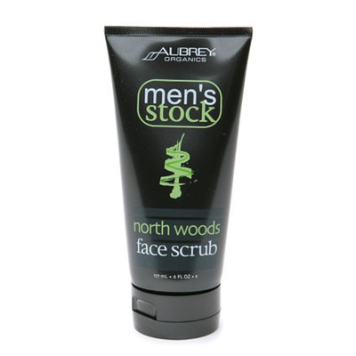 Aubrey Organics Men's Stock North Woods Face Scrub