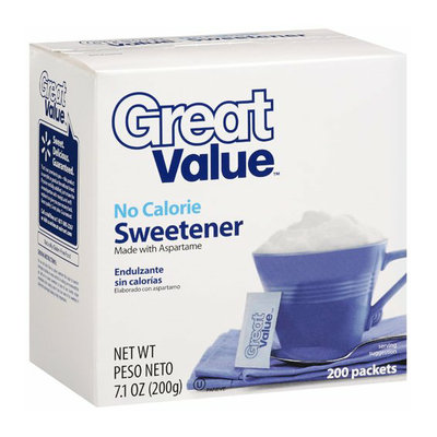 Great Value : No Calorie Sweetener