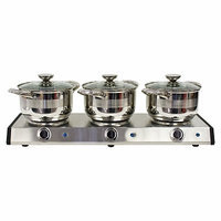 Nostalgia Electrics TDO250SS 2.5-Quart Slow Cooker Trio