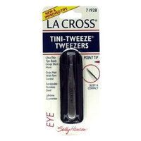La Cross by Sally Hansen Tini-Tweeze Tweezers Point Tip # 71928 - 3 Tweezers