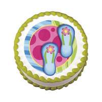 Lucks Edible Image Flip Flops, 1 ea Misc.