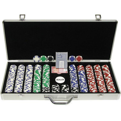 Trademark Global Games Trademark Global Holdem Poker Chip Set with Executive Aluminum Case