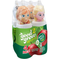 Good2Grow 100% Apple Juice, 6 fl oz, 4 count