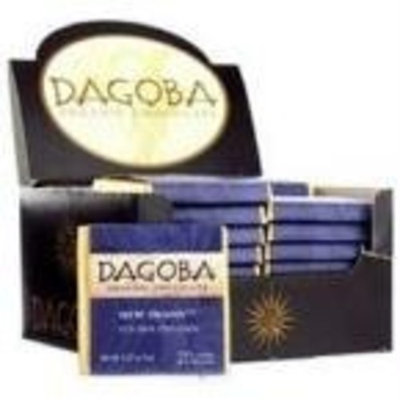 Dagoba New Moon Dark Chocolate Tasting Squares, 0.32-Ounce Squares (Pack of 36)