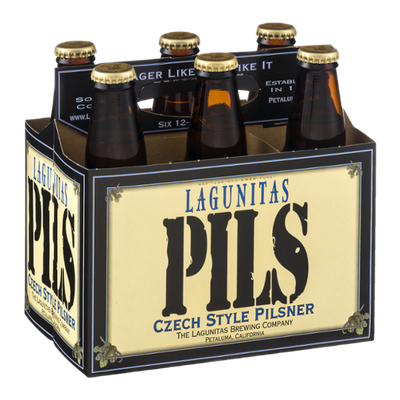 Lagunitas Pils Czech Style Pilsner - 6 CT