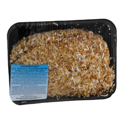 Gourmet Bay All Natural Toasted Crumb Citrus Coconut Tilapia