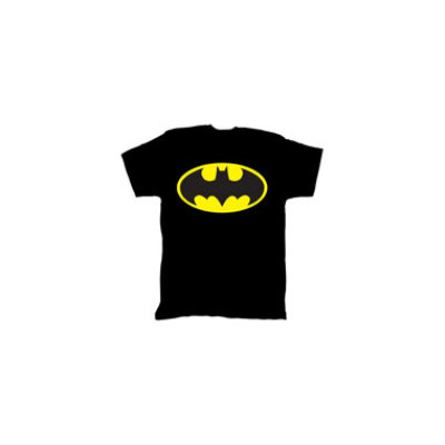 Bio World Merchandising Batman Bright Logo Mens Tee - XXLarge