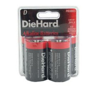 Eveready Battery Company DieHard D Alkaline Batteries, 4pk - EVEREADY BATTERY COMPANY