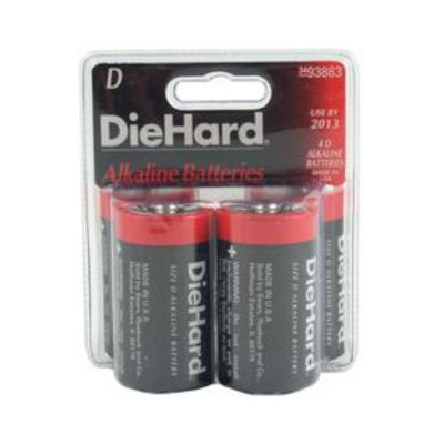 Eveready Battery Company DieHard D Alkaline Batteries, 4pk - EVEREADY BATTERY COMPANY