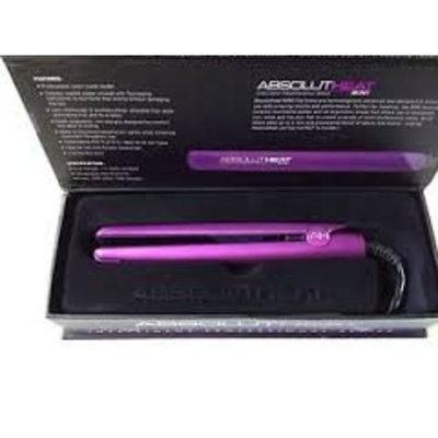 Absolutheat IPS Intelligent Professional Series 1 1/4 Inch Hair Flat Iron Ionic Purple Metallic