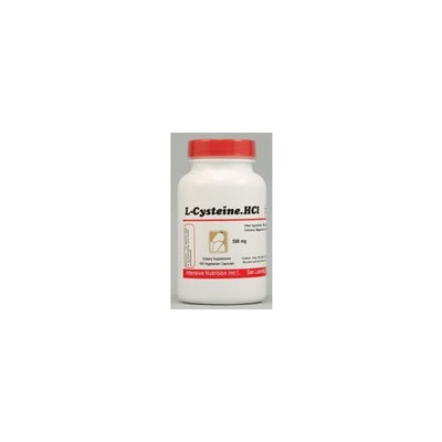 Intensive Nutrition L-Cysteine HCl -- 500 mg - 100 Vegetarian Capsules