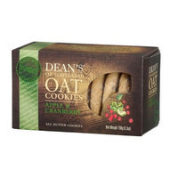 Brands of Britain Dean's of Scotland Apple & Cranberry Oat Cookies, 5.3-Ounce Boxes (Pack of 4)