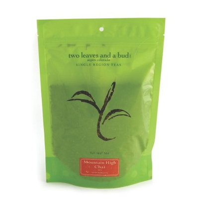Two Leaves And A Bud Two Leaves Tea Company Organic Mountain High Chai Black Loose Tea, 0.5lb Resealable Pouches (Pack of 3)