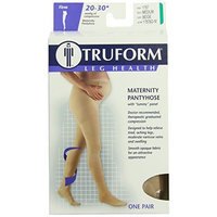 Truform 1757, Maternity Compression Pantyhose, 20-30 mmHg, Beige, Medium