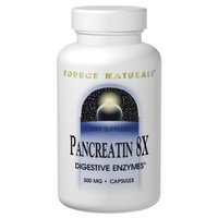 Source Naturals Pancreatin 8x, 100 Capsules ,500 mg