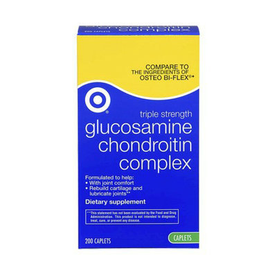 Up & Up Triple Strength Glucosamine Chondroitin Complex Caplets 200-ct.