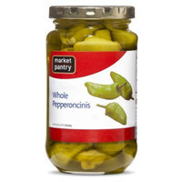 market pantry Market Pantry Medium Whole Pepperoncini 12 oz