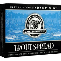 Alaska Smokehouse Trout Spread Totem Design, 3.5 Ounce Boxes (Pack of 6)