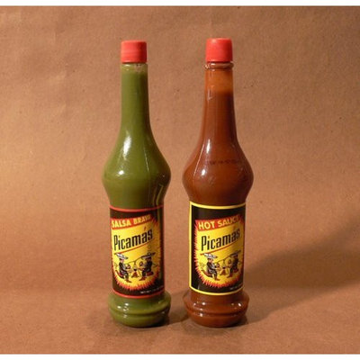 Picamas Hot Sauce & Salsa Brava 7.05 oz. from Guatemala (2 Pack)