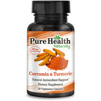 Pure Health Curcumin & Turmeric Dietary Supplement Capsules