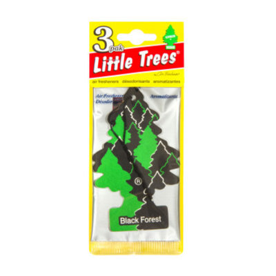 Little Tree Air Freshener - Black Forest, 3 ct