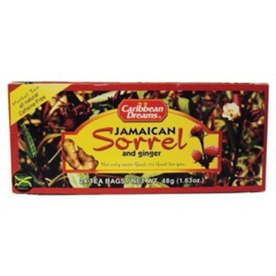 Caribbean Dreams Sorrel & Ginger Tea, 24 tea bags