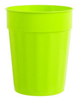 B & R Plastics Inc B & R Plastic Cup Chartreuse Fluted 22 oz. Plastic-Mfg# FC22-48CH - Sold As 96 Units