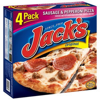 Jack's Original Sausage & Pepperoni Pizzas, 17.2 oz, 4 count