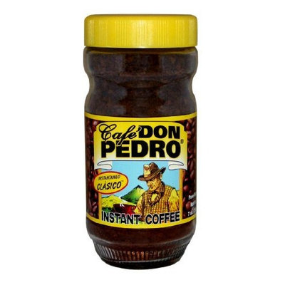 Cafe Don Pedro Agglomerated Instant Coffee 7 oz. (Pack of 4)