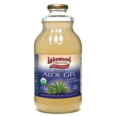 Lakewood, Organic Aloe Vera Gel Juice, 32 Oz