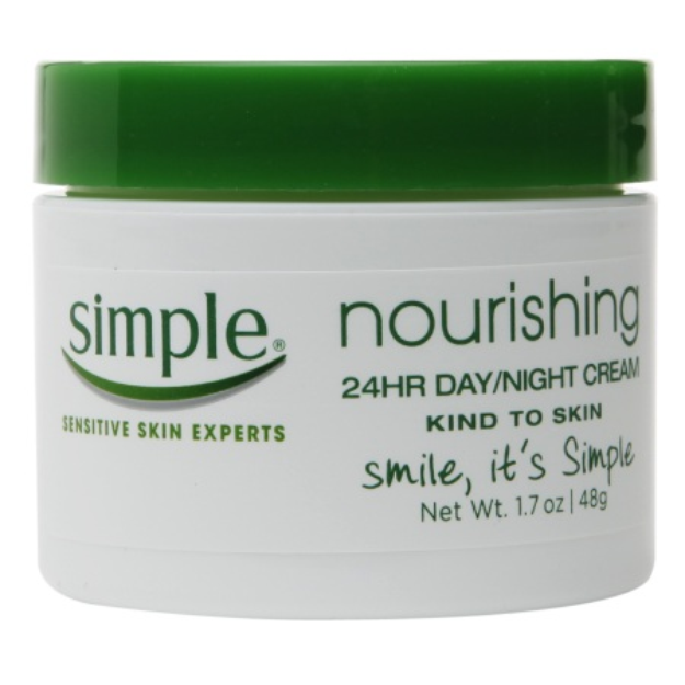 Simple Nourishing 24-hour Facial Cream - 1.7 oz