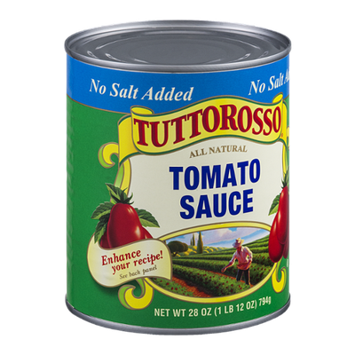 Tuttorosso Tomato Sauce with No Salt Added