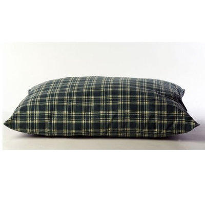 Boomer George Carolina Pet Co. Indoor / Outdoor Shebang Pet Bed, GREEN PLAID