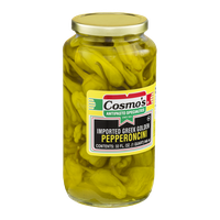 Cosmo's Imported Greek Golden Pepperoncini