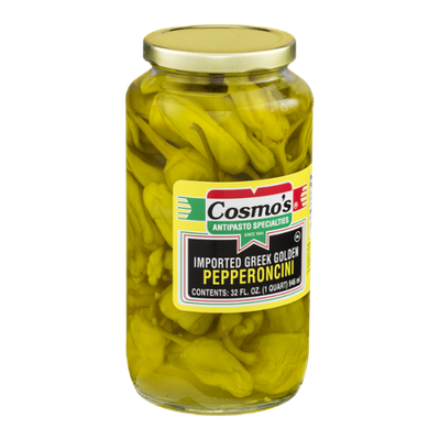 Cosmo's Imported Greek Golden Pepperoncini