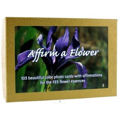 FLOWER ESSENCE SERVICES Set of FES Flower Cards-English 103 PC