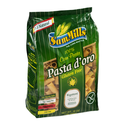 Sam Mills Pasta d'oro Corn Pasta Rigatoni