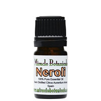Miracle Botanicals Neroli Essential Oil - 100% Pure Citrus Aurantium Amara - Therapeutic Grade 5ml