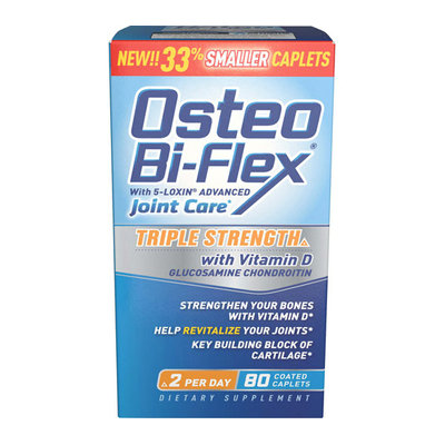 Osteo Bi-Flex Advanced Triple Strength Joint Shield Formula w/Vitamin D - 80 Ct