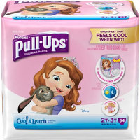 Kimberly-clark HUGGIES Pull-Ups Girls' Cool & Learn Training Pants, Big Pak, (Choose Your Size)