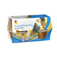 Ahold Tropical Fruit Mix in Light Syrup - 4 CT