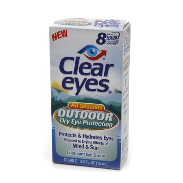 Clear eyes Outdoor Dry Eye Protection