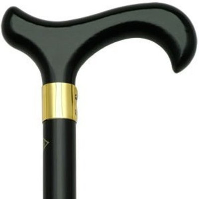 Harvy Men Stylish Derby Cane Black -Affordable Gift! Item #HAR-9005808