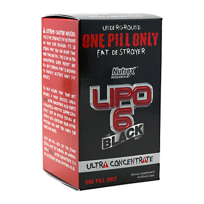 Nutrex Lipo-6 Black Ultra Concentrate Capsules